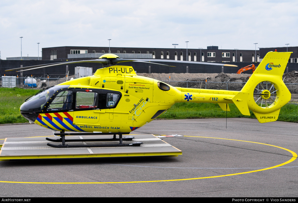 Aircraft Photo of PH-ULP | Eurocopter EC-135T-2 | ANWB Mobiel Medisch Team | AirHistory.net #761574