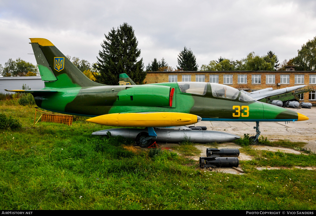 Aircraft Photo of 33 yellow | Aero L-39 Albatros | Ukraine - Air Force | AirHistory.net #761581