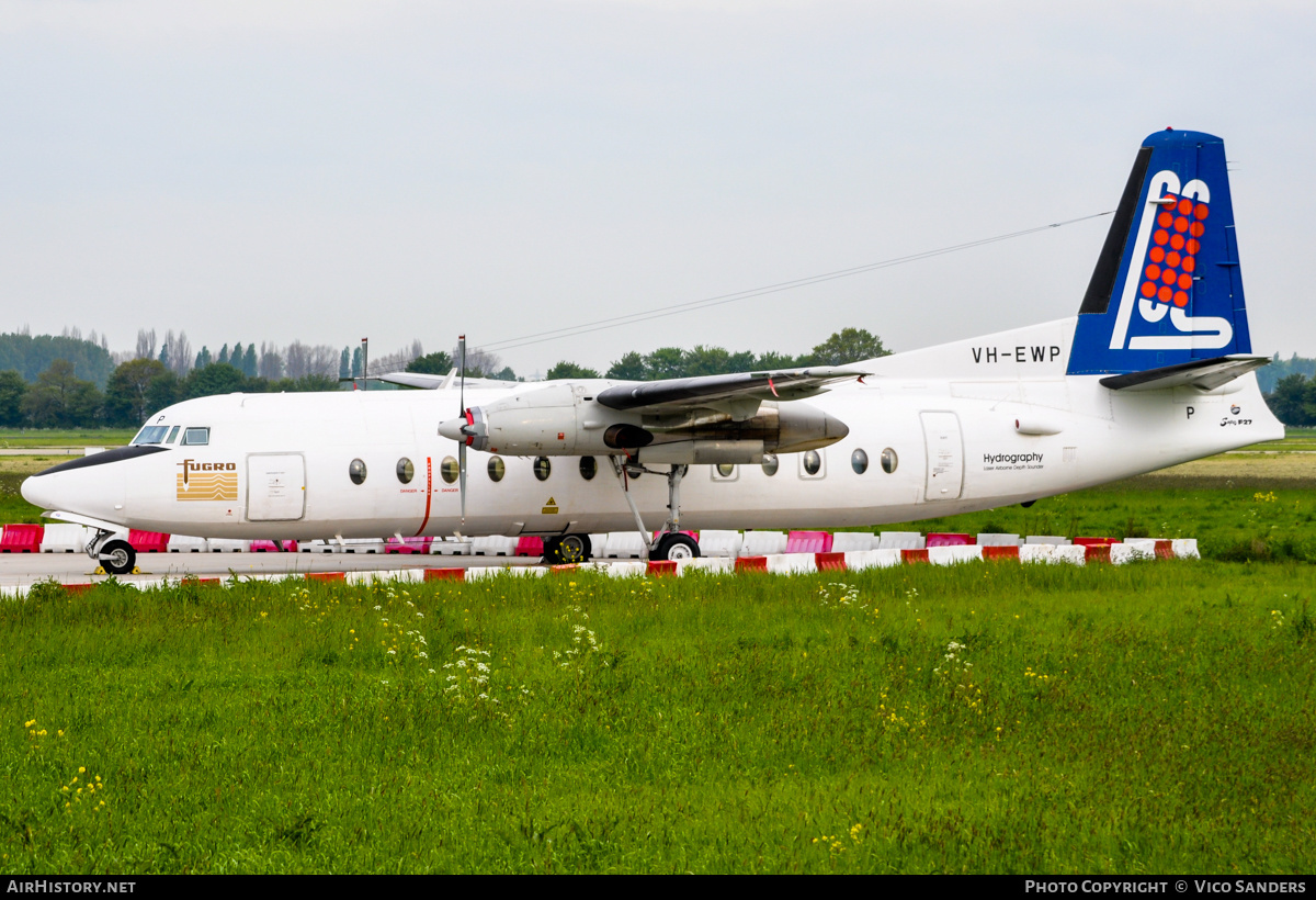 Aircraft Photo of VH-EWP | Fokker F27-500F Friendship | Fugro Airborne Surveys | AirHistory.net #761584