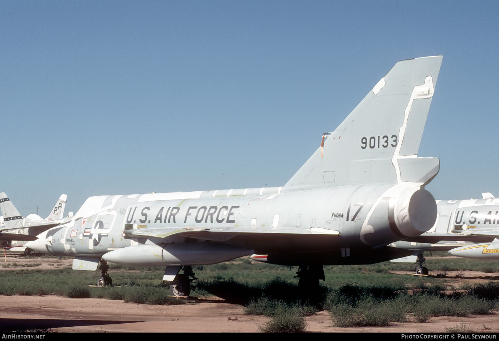 Aircraft Photo of 59-0133 / 90133 | Convair F-106A Delta Dart | USA - Air Force | AirHistory.net #761599
