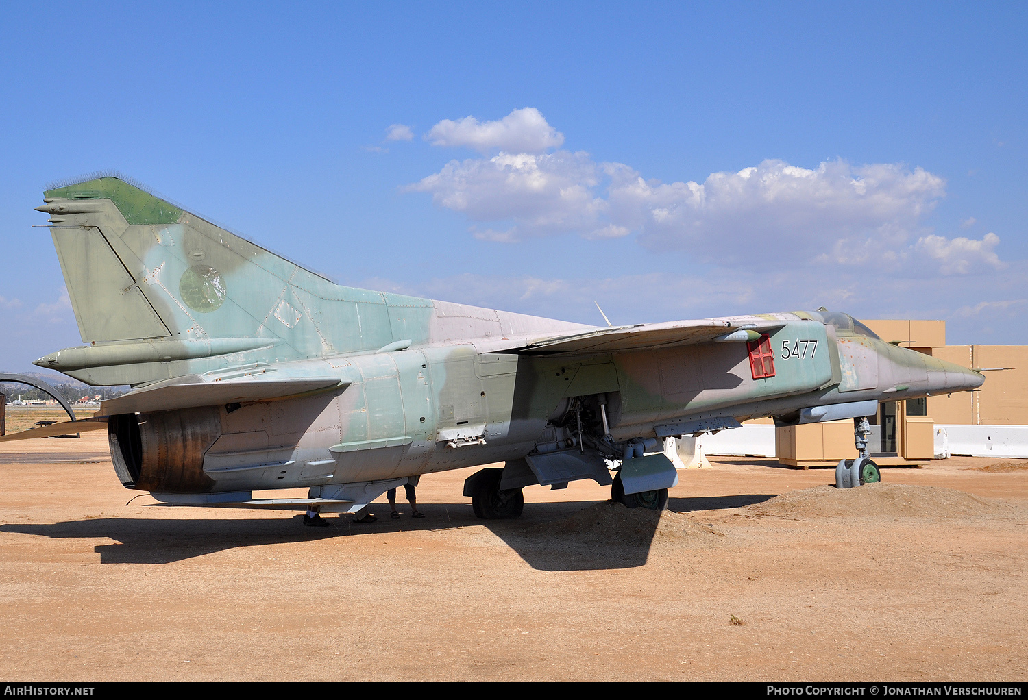 Aircraft Photo of 5477 | Mikoyan-Gurevich MiG-23BN | Czechoslovakia - Air Force | AirHistory.net #761615