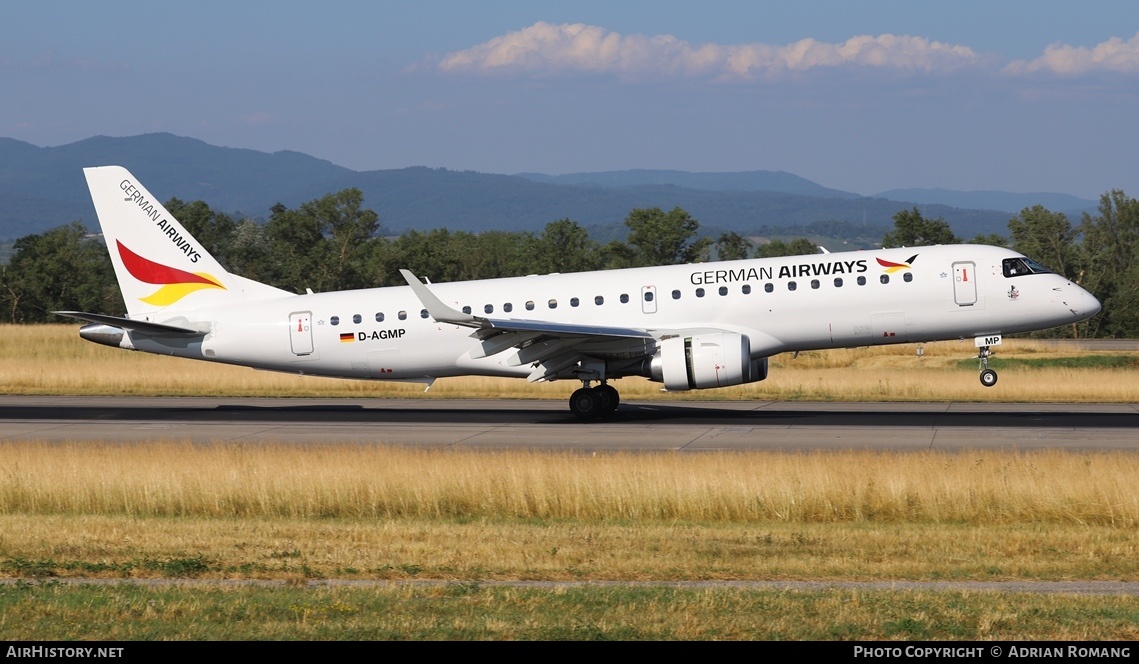 Aircraft Photo of D-AGMP | Embraer 190AR (ERJ-190-100IGW) | German Airways | AirHistory.net #761672