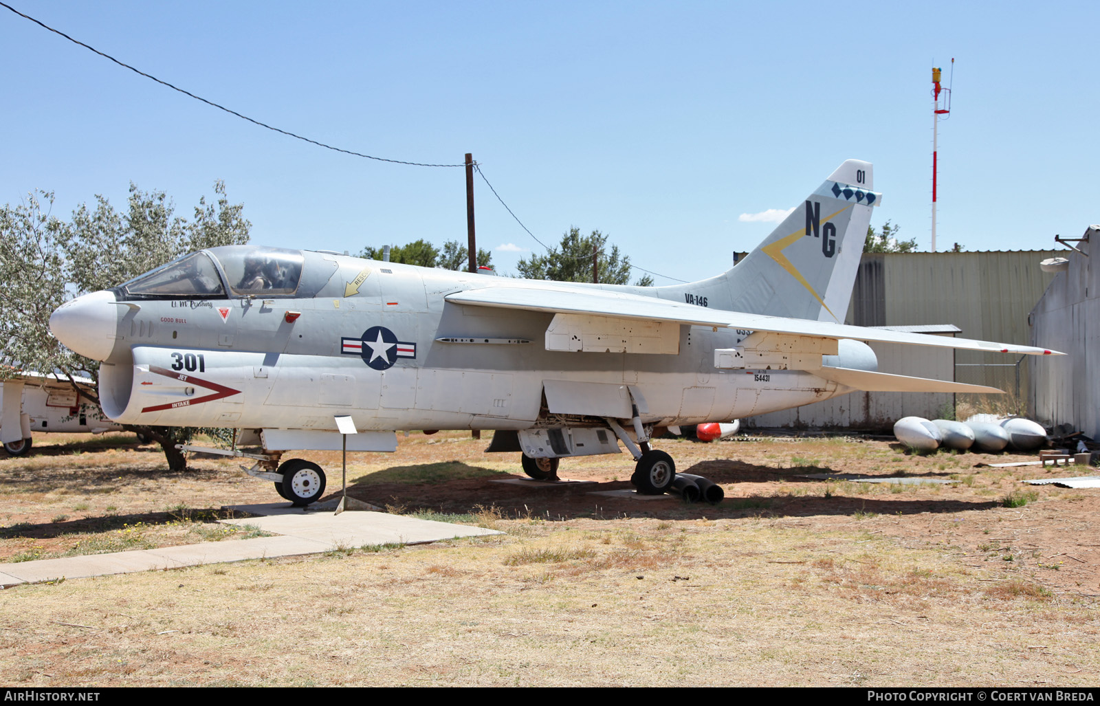 Aircraft Photo of 154431 | LTV A-7B Corsair II | USA - Navy | AirHistory.net #761691