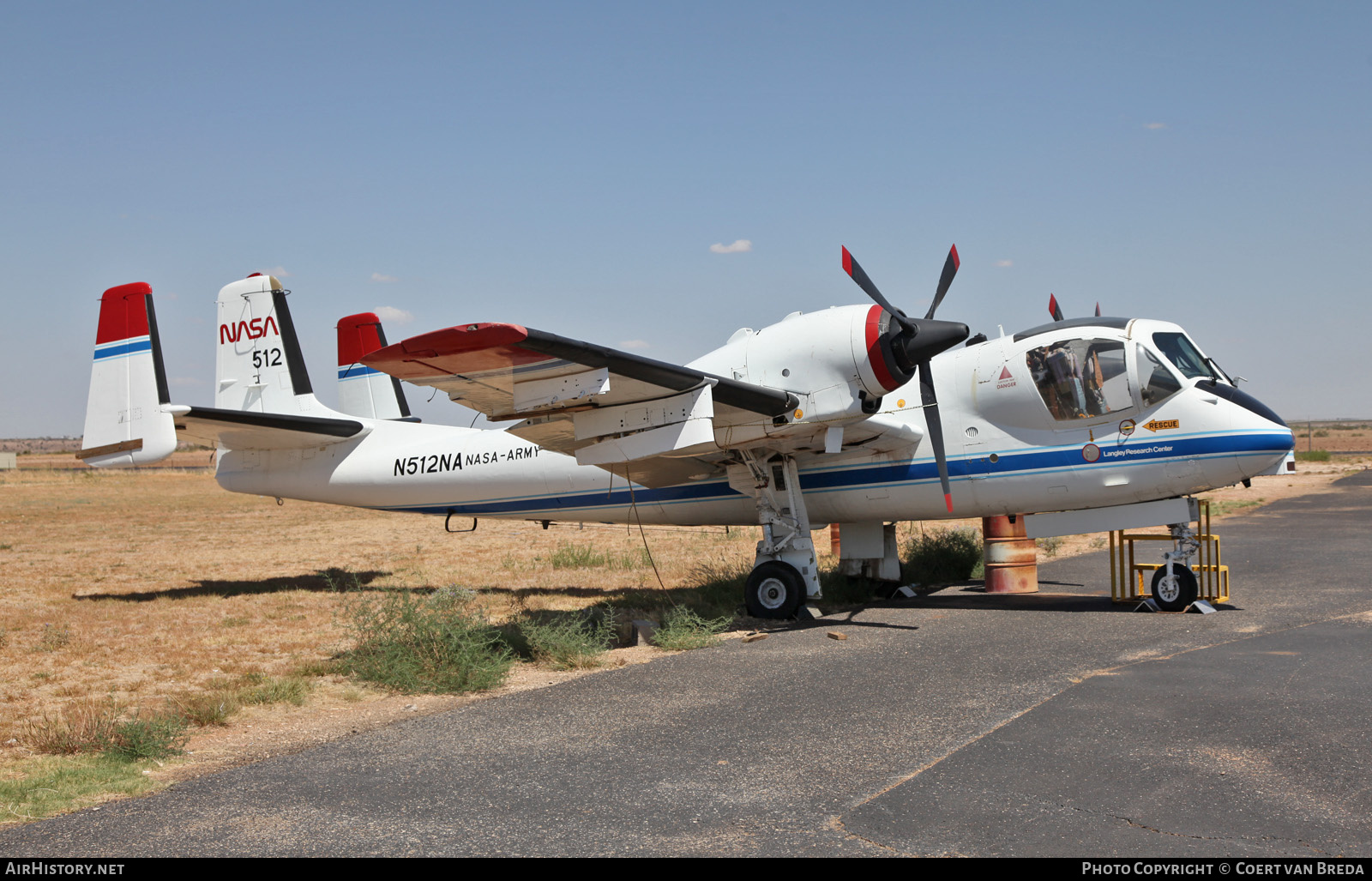Aircraft Photo of N512NA / 512 | Grumman OV-1B Mohawk | NASA - National Aeronautics and Space Administration | AirHistory.net #761699
