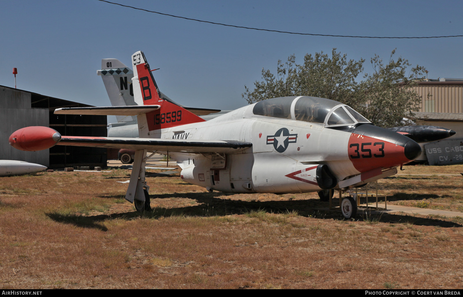 Aircraft Photo of 158599 | North American Rockwell T-2C Buckeye | USA - Navy | AirHistory.net #761711