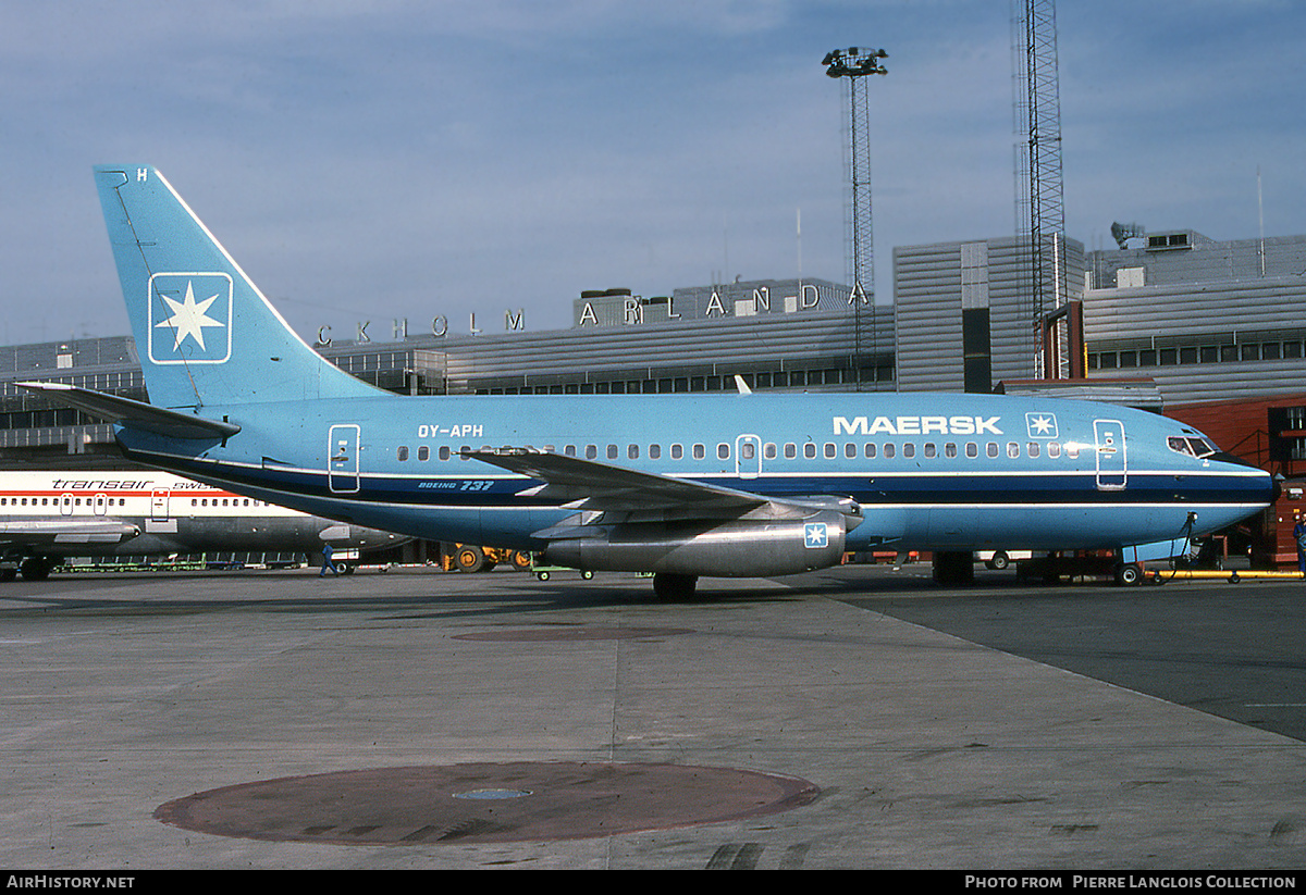 Aircraft Photo of OY-APH | Boeing 737-2L9/Adv | Maersk Air | AirHistory.net #761728