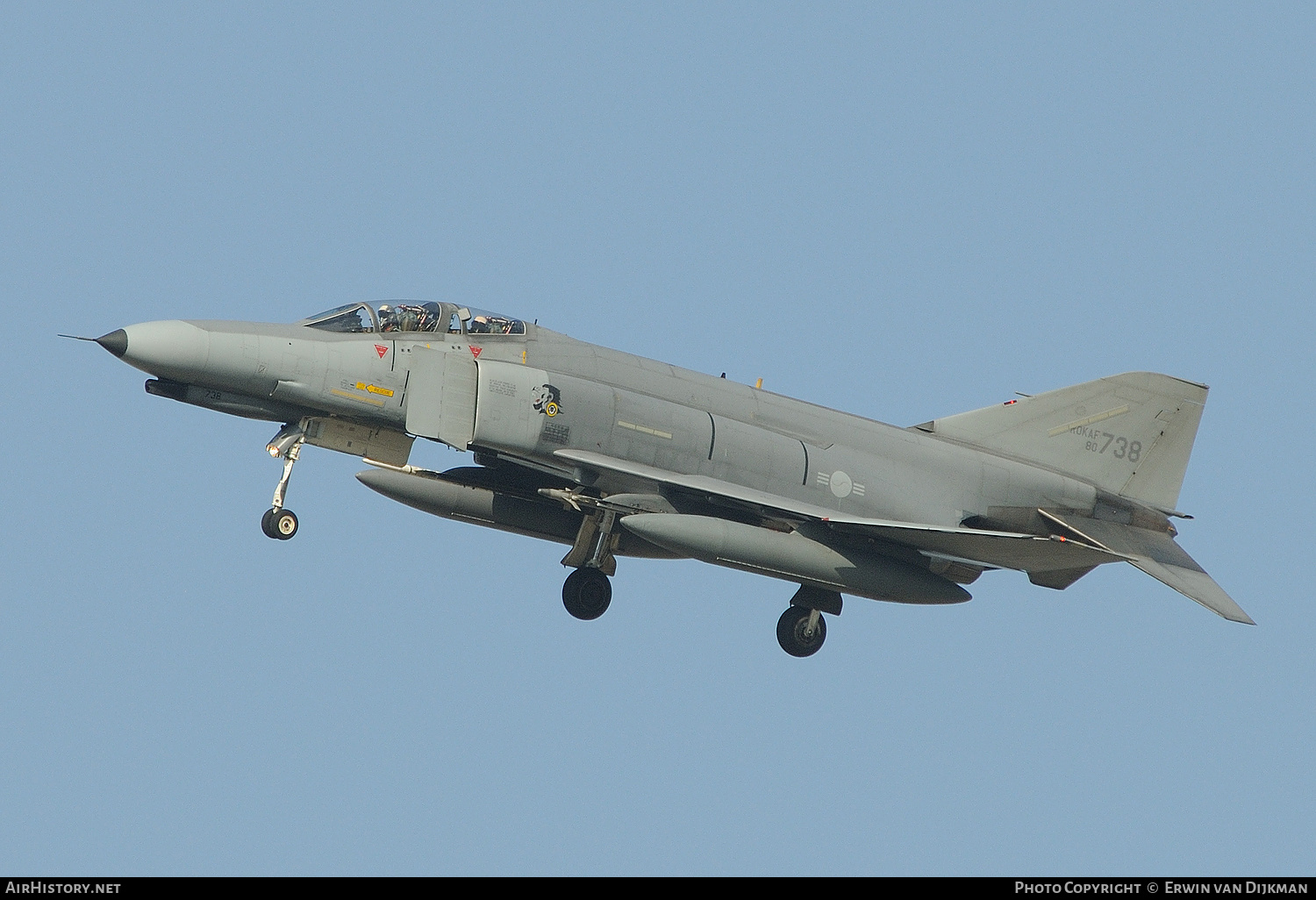 Aircraft Photo of 80-738 | McDonnell Douglas F-4E Phantom II | South Korea - Air Force | AirHistory.net #761735