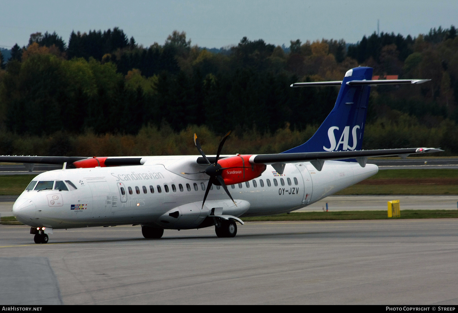 Aircraft Photo of OY-JZV | ATR ATR-72-500 (ATR-72-212A) | Scandinavian Airlines - SAS | AirHistory.net #761742