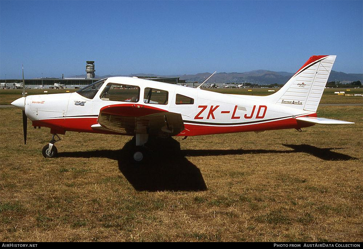 Aircraft Photo of ZK-LJD | Piper PA-28-161 Warrior III | Canterbury Aero Club | AirHistory.net #761758
