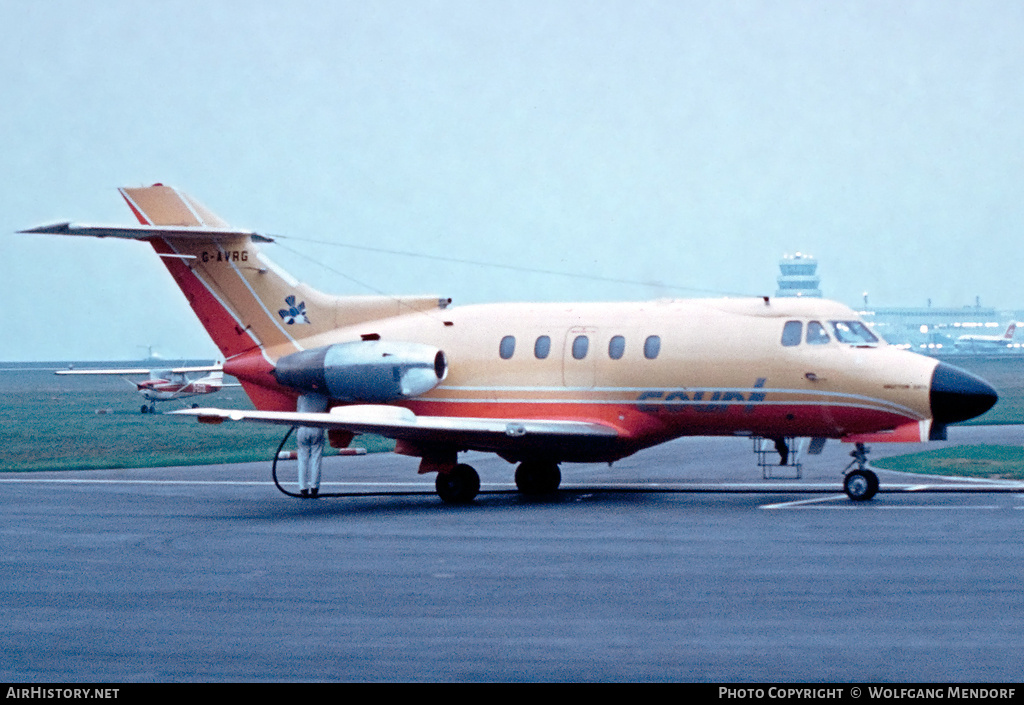 Aircraft Photo of G-AVRG | Hawker Siddeley HS-125-3B/RA | Court Line | AirHistory.net #761768