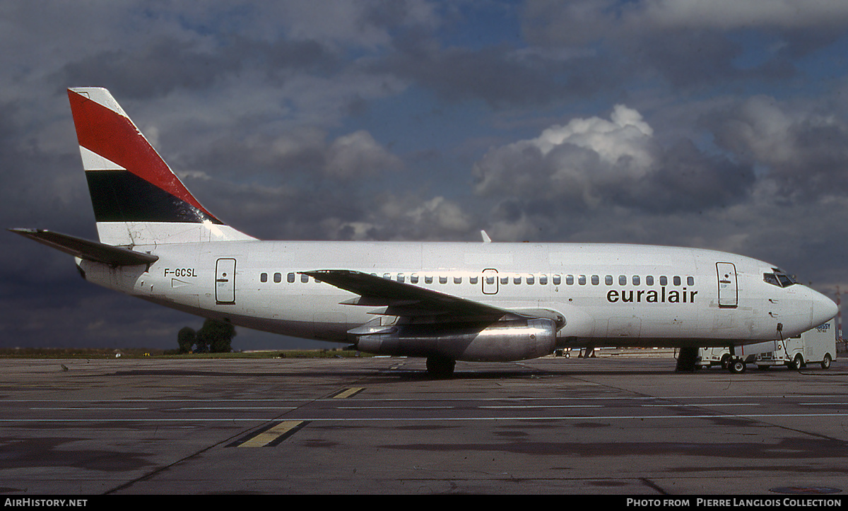 Aircraft Photo of F-GCSL | Boeing 737-222 | Euralair | AirHistory.net #761774