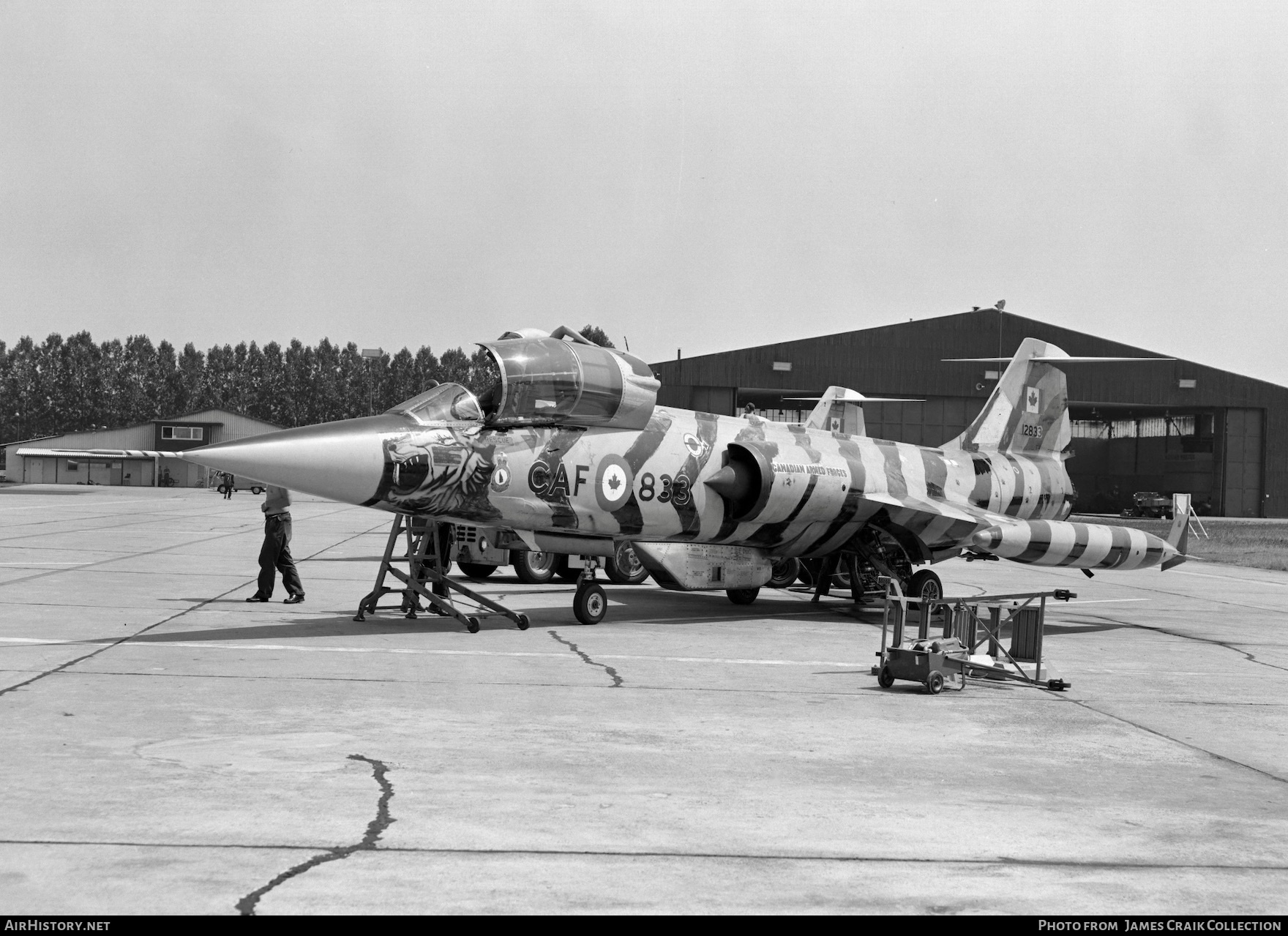 Aircraft Photo of 12833 | Canadair CF-104 Starfighter | Canada - Air Force | AirHistory.net #761776