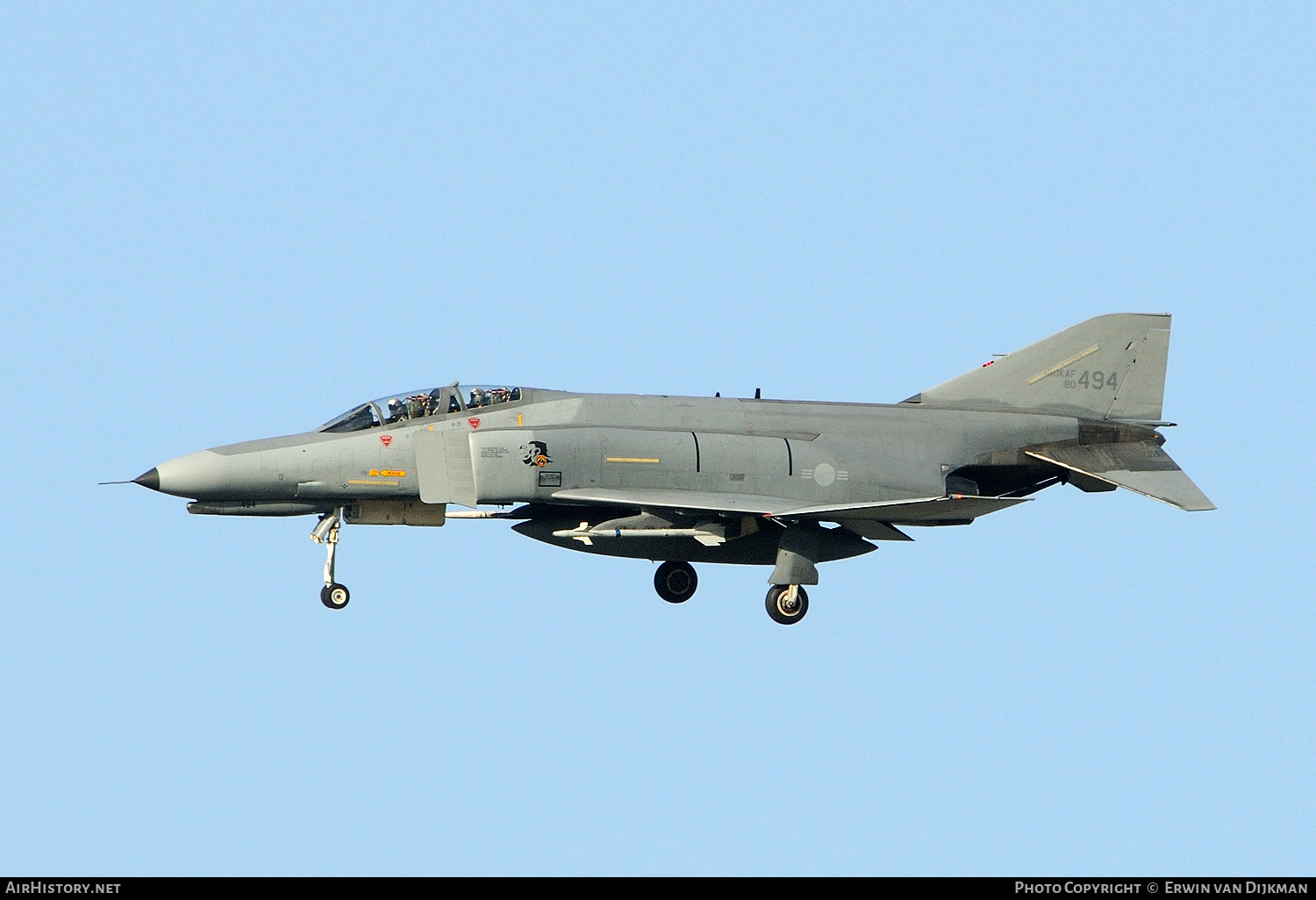 Aircraft Photo of 80-494 | McDonnell Douglas F-4E Phantom II | South Korea - Air Force | AirHistory.net #761779