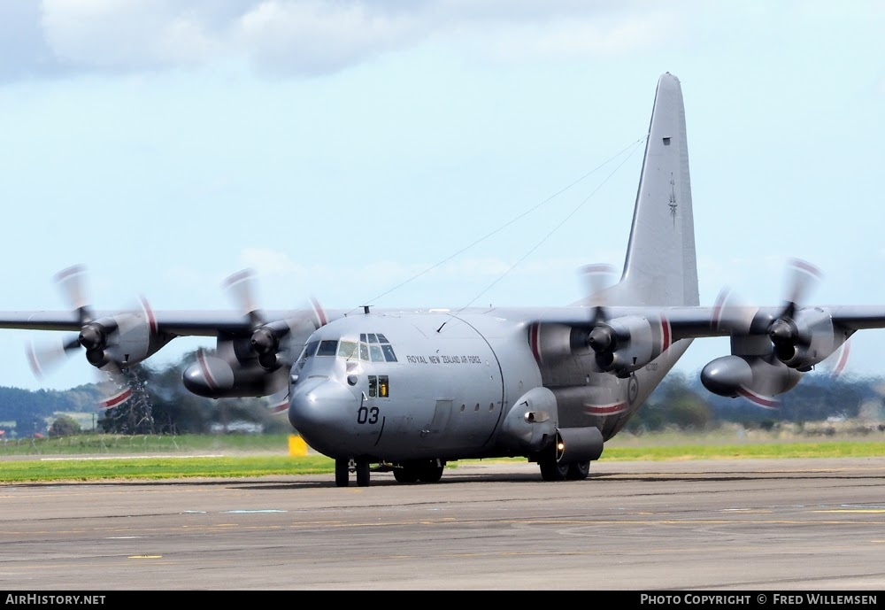 Aircraft Photo of NZ7003 | Lockheed C-130H Hercules | New Zealand - Air Force | AirHistory.net #761820