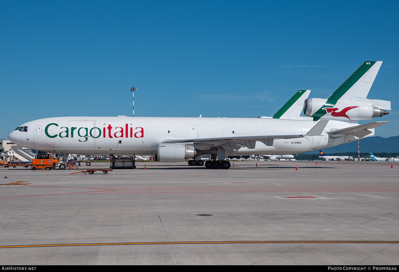 Aircraft Photo of EI-EMS | McDonnell Douglas MD-11/F | Cargoitalia | AirHistory.net #761835