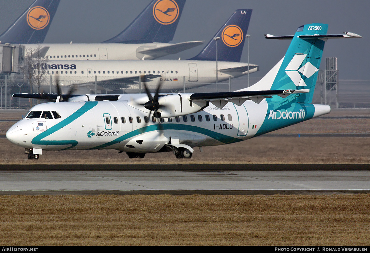 Aircraft Photo of I-ADLU | ATR ATR-42-500 | Air Dolomiti | AirHistory.net #761847