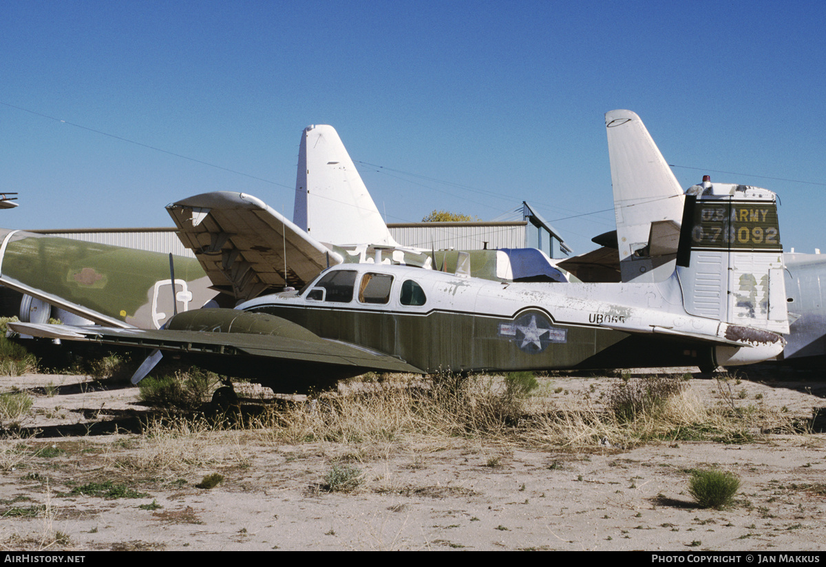 Aircraft Photo of 57-6092 / 76092 | Beech U-8D Seminole (50) | USA - Army | AirHistory.net #761859