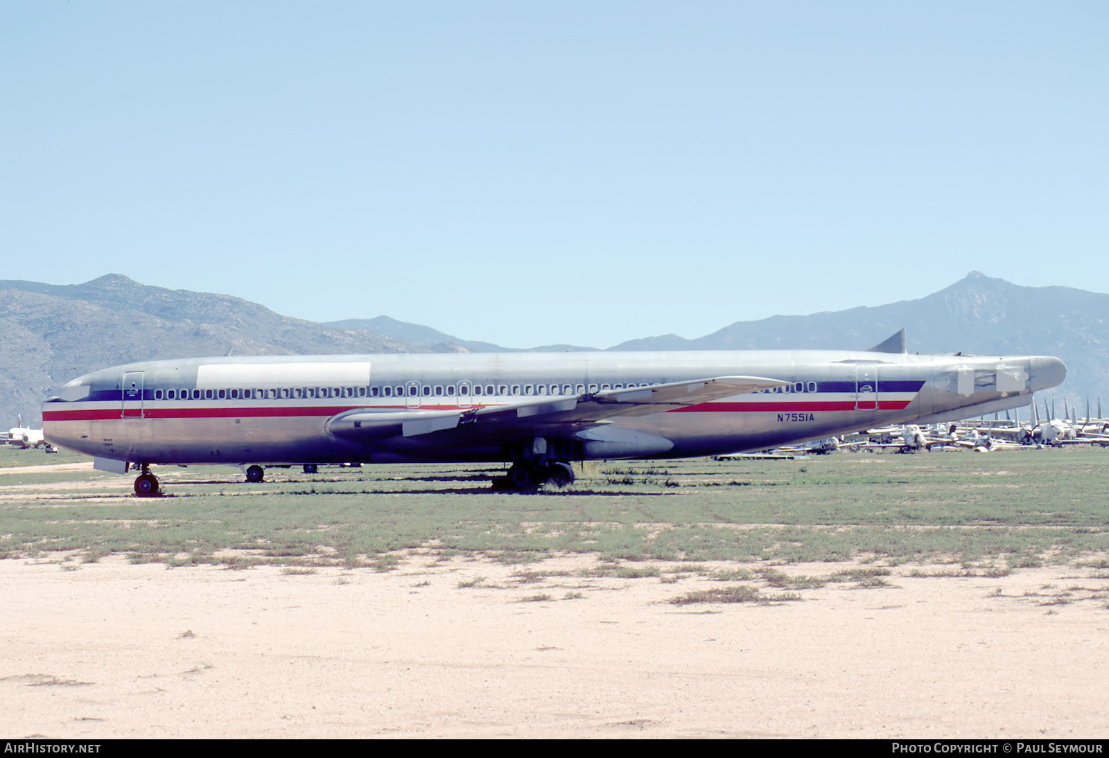 Aircraft Photo of N7551A | Boeing 707-123B | AirHistory.net #761880