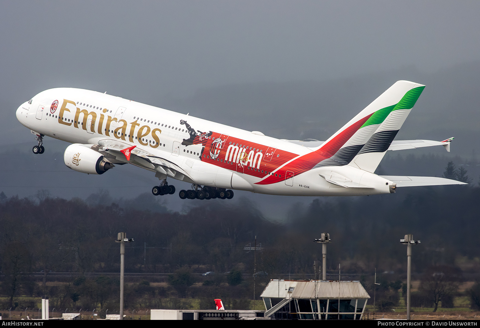 Aircraft Photo of A6-EOK | Airbus A380-861 | Emirates | AirHistory.net #761887
