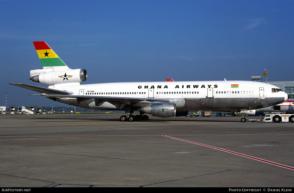 Aircraft Photo of 9G-ANA | McDonnell Douglas DC-10-30 | Ghana Airways | AirHistory.net #761889