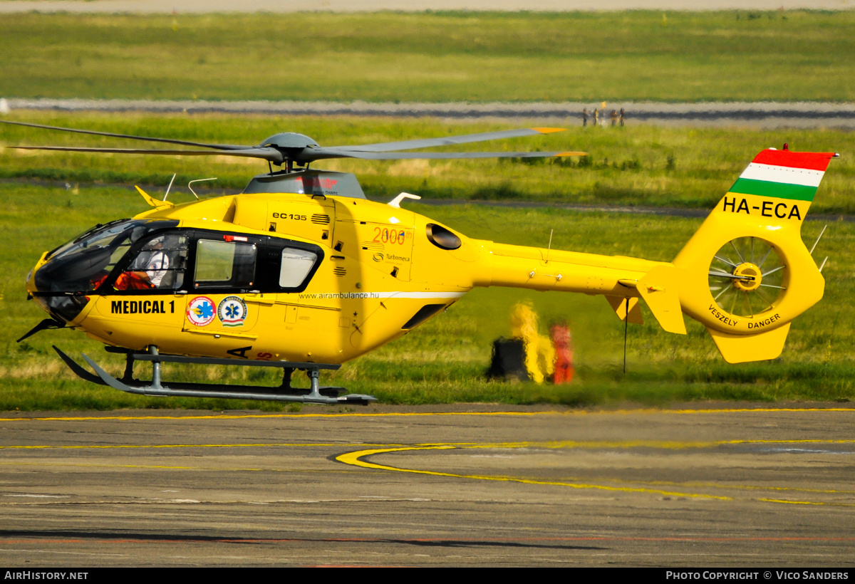 Aircraft Photo of HA-ECA | Eurocopter EC-135T-2 | Hungarian Air Rescue | AirHistory.net #761902