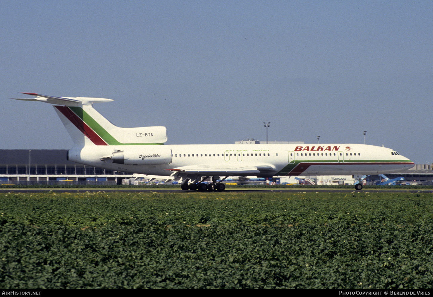 Aircraft Photo of LZ-BTN | Tupolev Tu-154M | Balkan - Bulgarian Airlines | AirHistory.net #761905