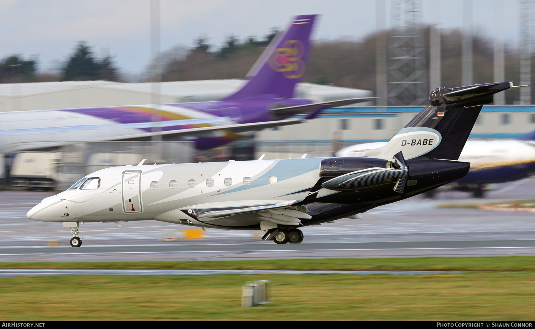 Aircraft Photo of D-BABE | Embraer EMB-550 Legacy 500 | PadAviation | AirHistory.net #761907