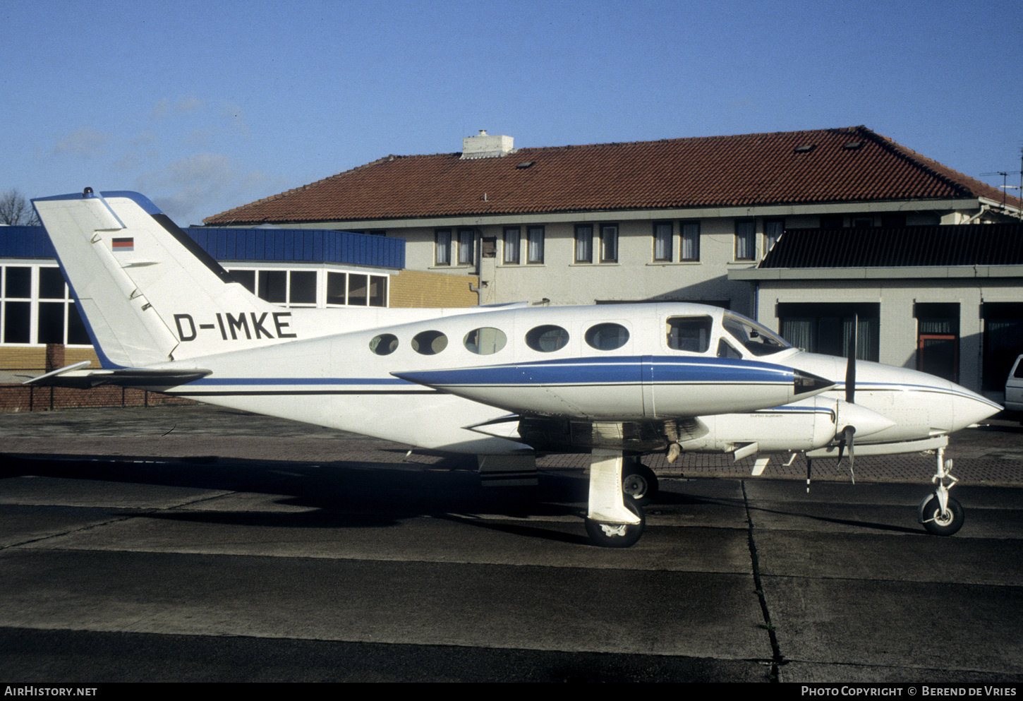 Aircraft Photo of D-IMKE | Cessna 414 | AirHistory.net #761931
