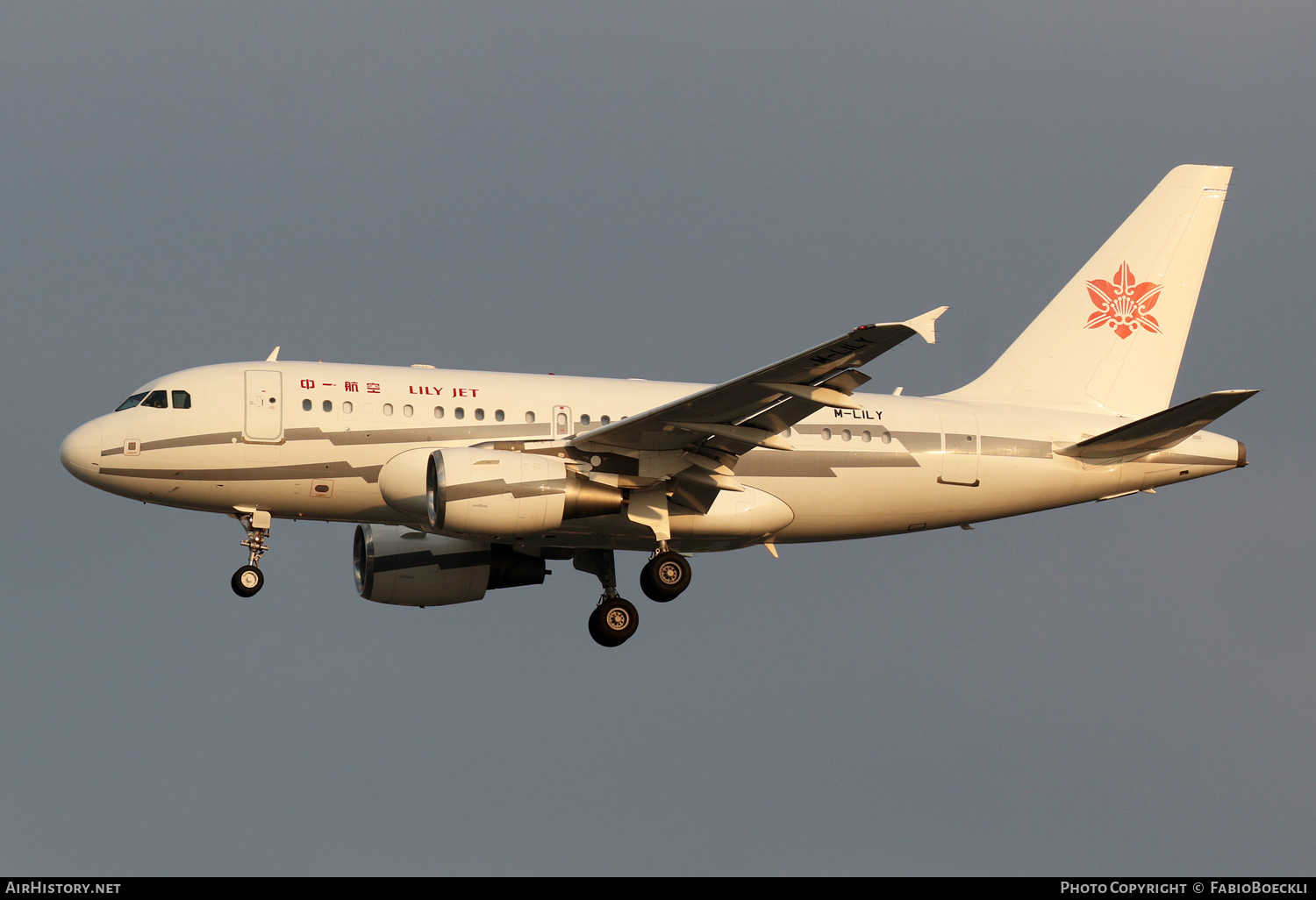 Aircraft Photo of M-LILY | Airbus ACJ318 (A318-112/CJ) | Zyb Lily Jet | AirHistory.net #761935