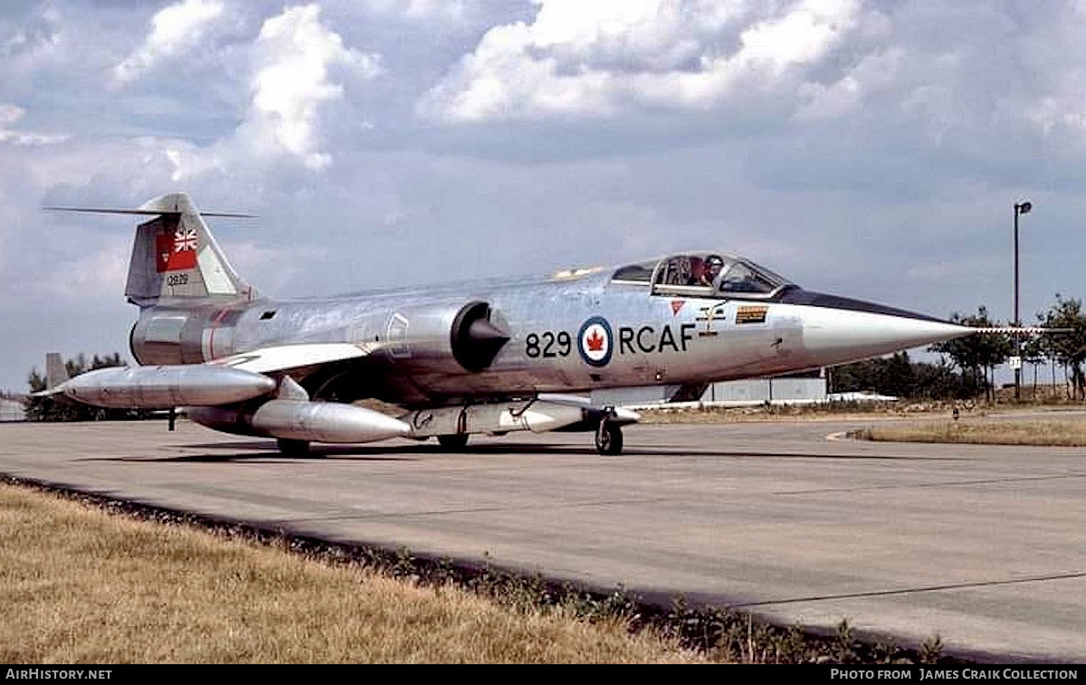 Aircraft Photo of 12829 | Canadair CF-104 Starfighter | Canada - Air Force | AirHistory.net #761949