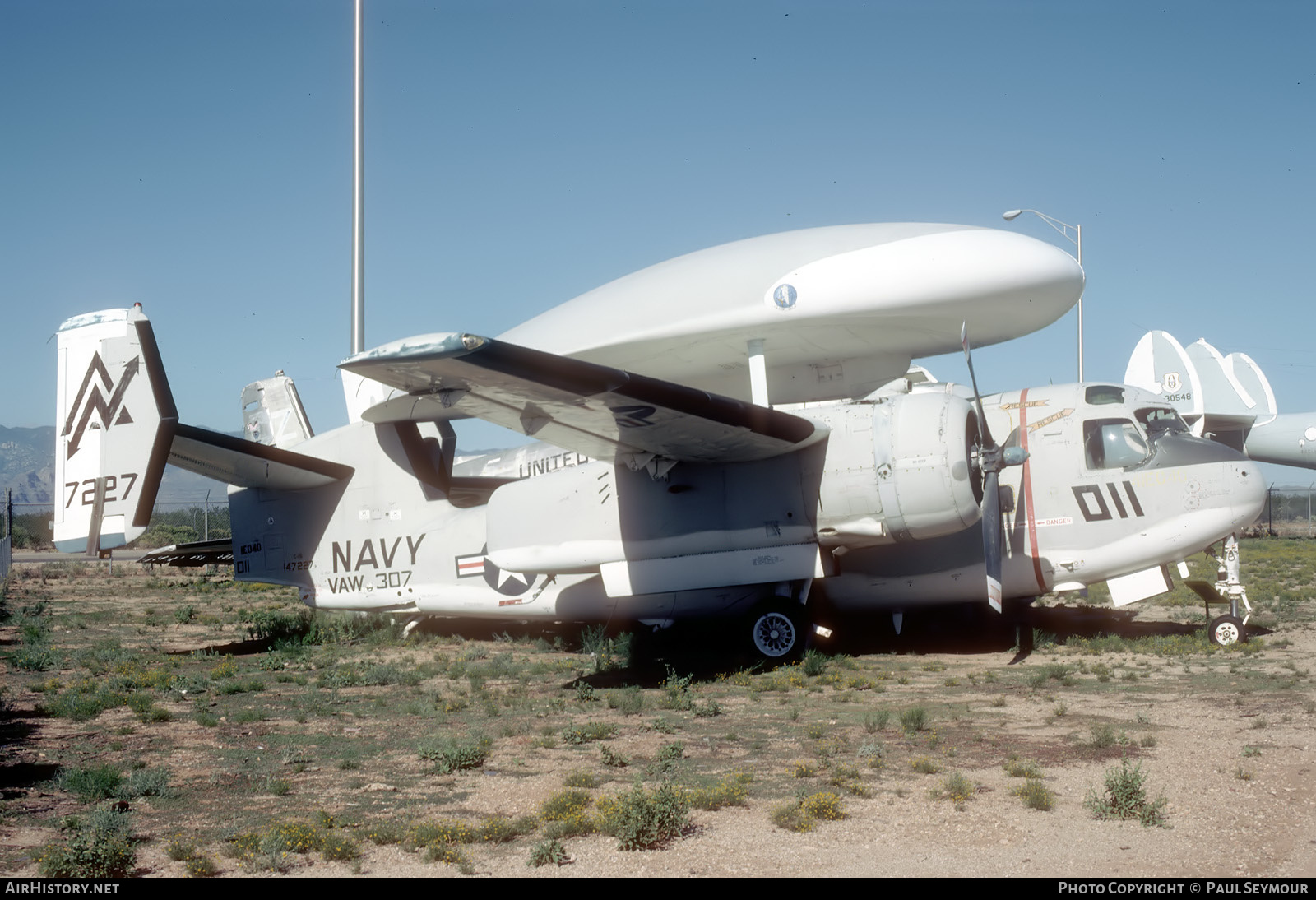 Aircraft Photo of 147227 / 7227 | Grumman E-1B Tracer (G-117/WF-2) | USA - Navy | AirHistory.net #761966