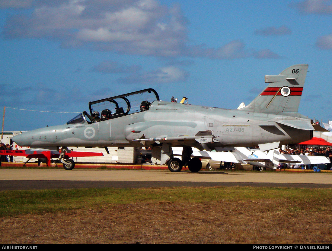 Aircraft Photo of A27-06 | BAE Systems Hawk 127 | Australia - Air Force | AirHistory.net #761967