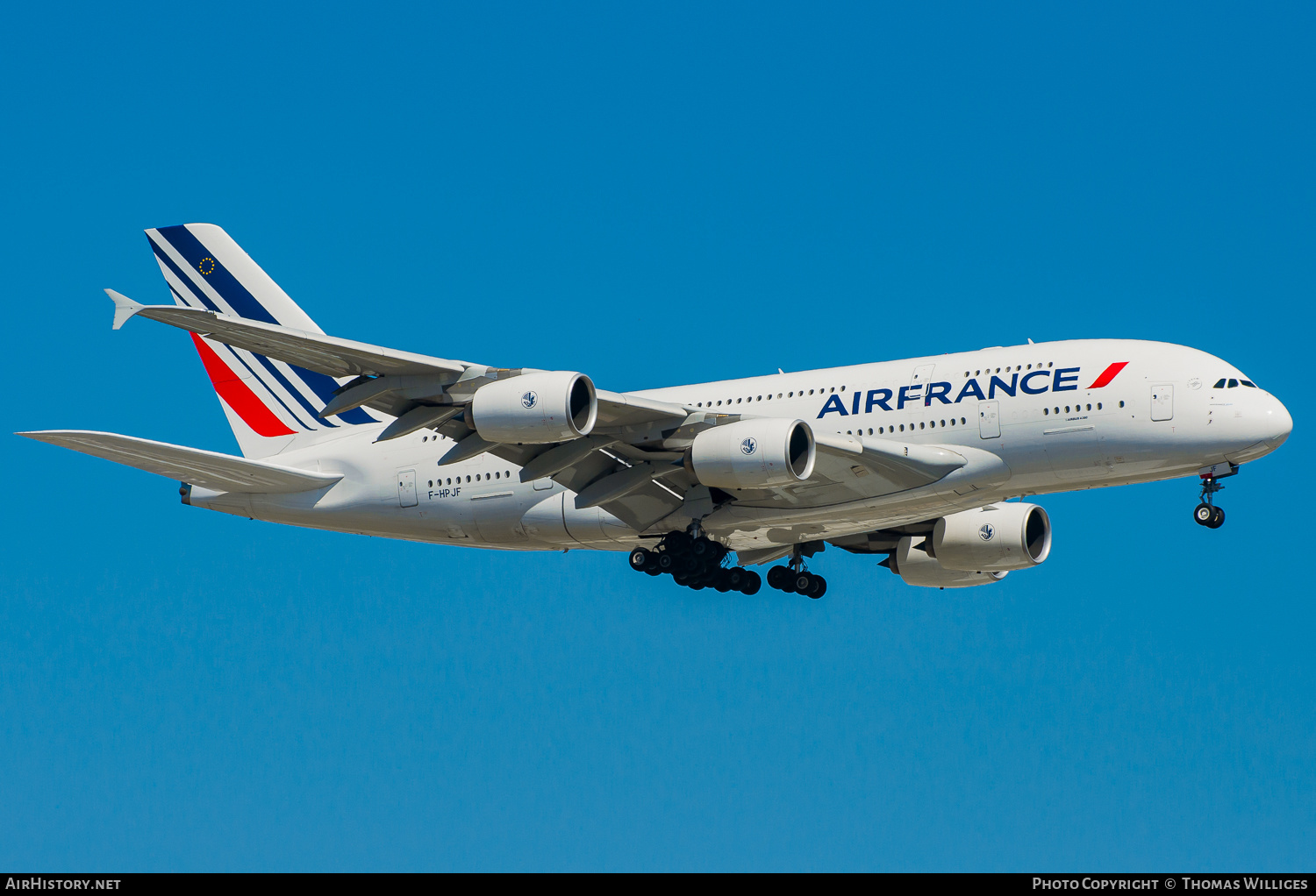 Aircraft Photo of F-HPJF | Airbus A380-861 | Air France | AirHistory.net #761978