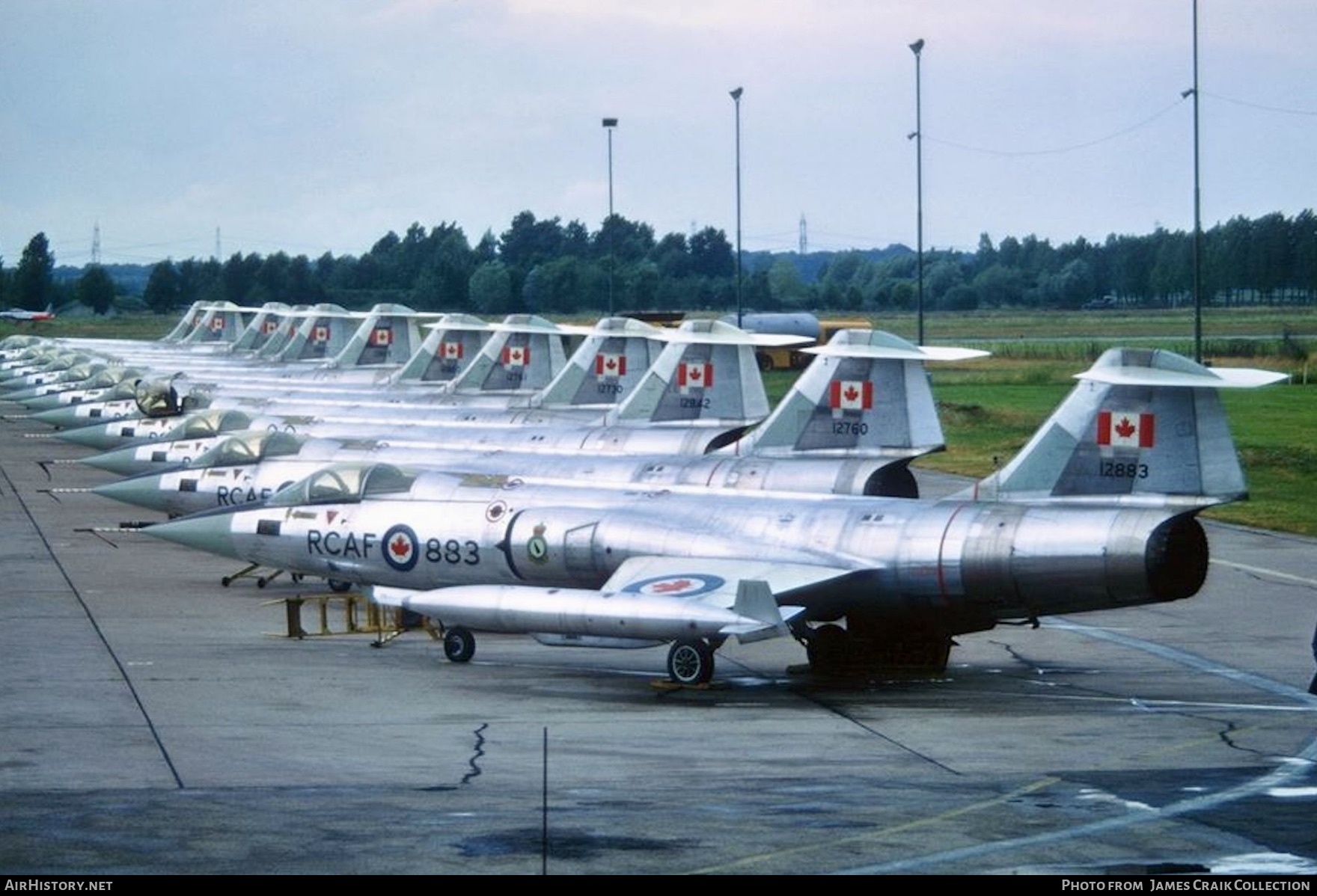 Aircraft Photo of 12883 | Canadair CF-104 Starfighter | Canada - Air Force | AirHistory.net #762011
