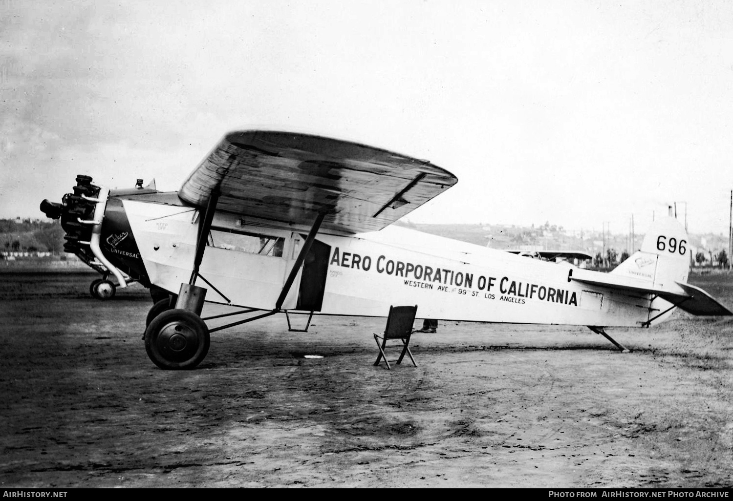 Aircraft Photo of NC696 / 696 | Fokker Universal | Aero Corporation of California | AirHistory.net #762014