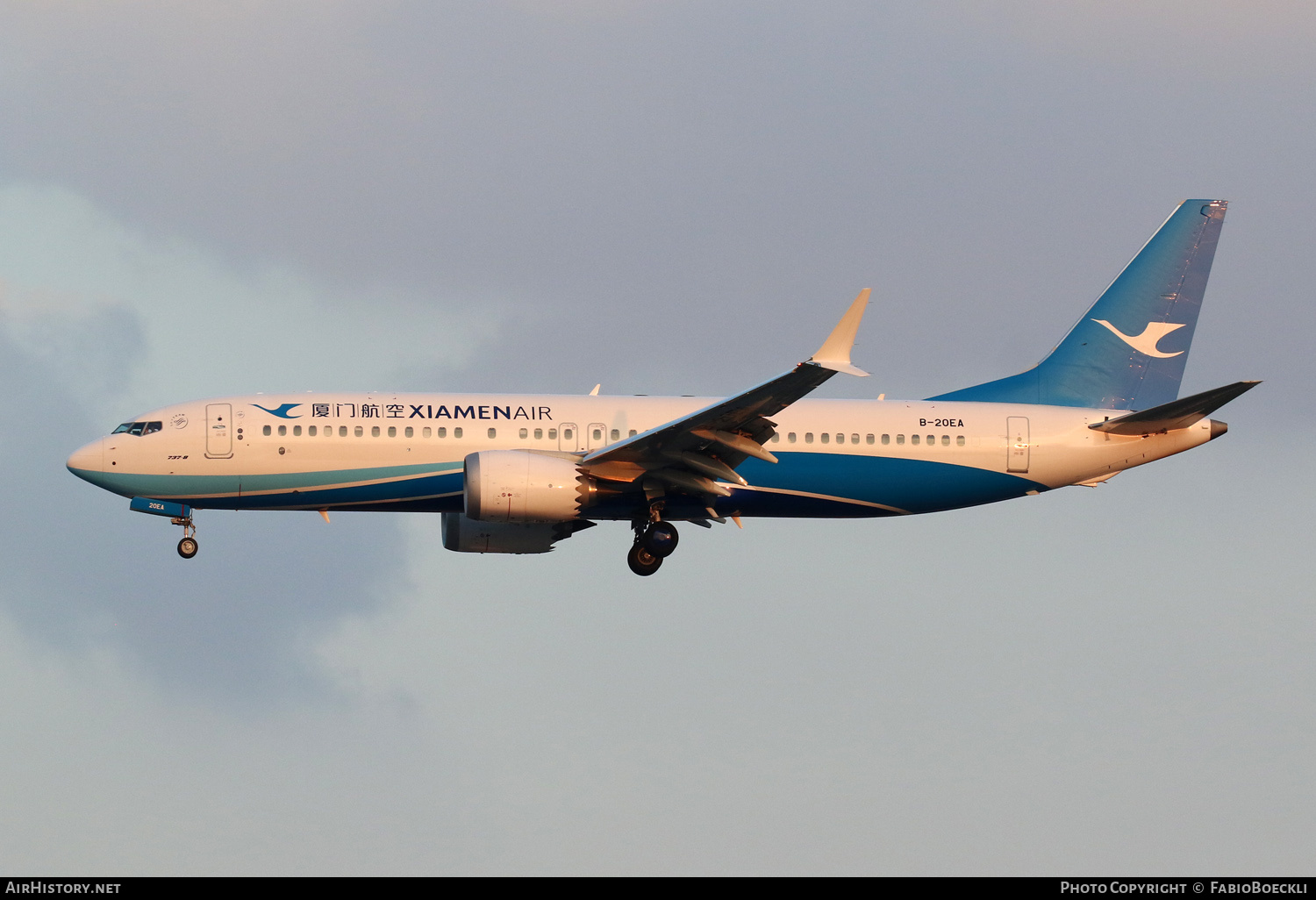 Aircraft Photo of B-20EA | Boeing 737-8 Max 8 | Xiamen Airlines | AirHistory.net #762020