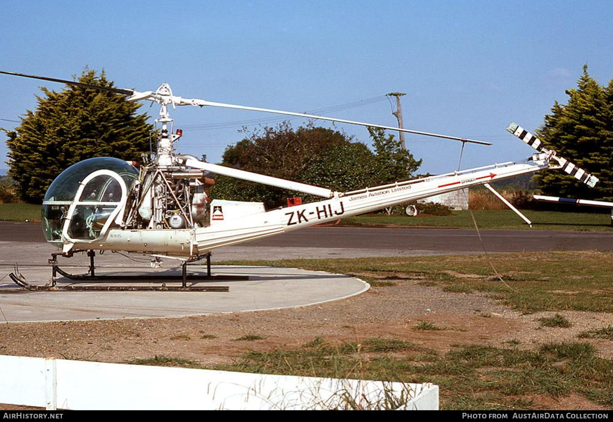 Aircraft Photo of ZK-HIJ | Hiller UH-12E | James Aviation | AirHistory.net #762023