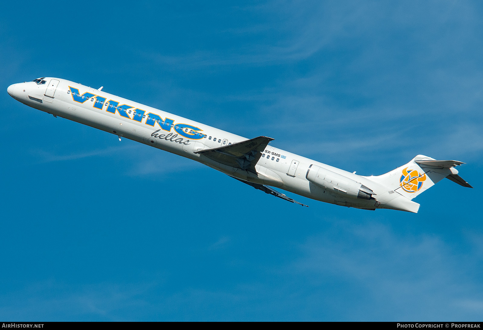 Aircraft Photo of SX-SMS | McDonnell Douglas MD-83 (DC-9-83) | Viking Hellas Airlines | AirHistory.net #762034