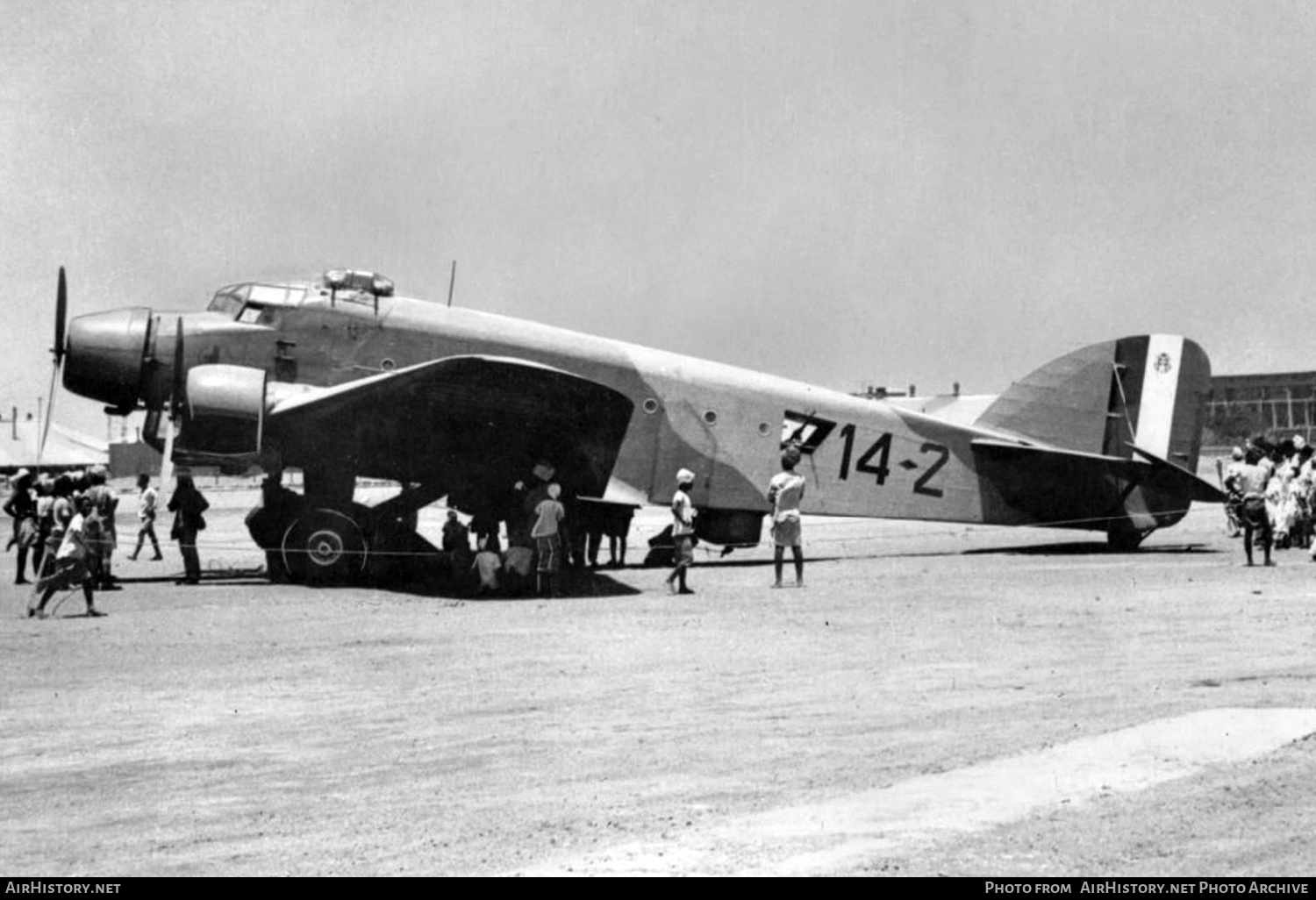 Aircraft Photo of 14-2 | Savoia-Marchetti SM.81/AR Pipistrello | Italy - Air Force | AirHistory.net #762043