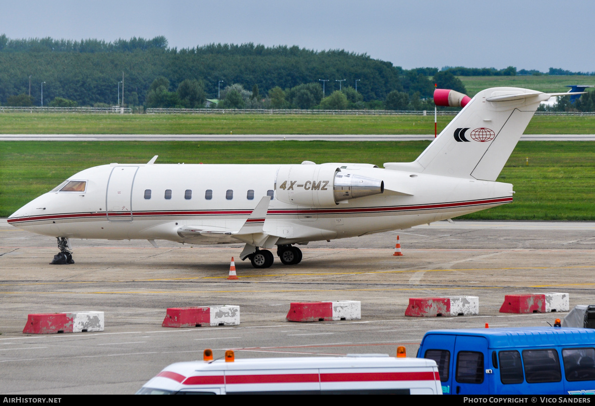 Aircraft Photo of 4X-CMZ | Bombardier Challenger 604 (CL-600-2B16) | AirHistory.net #762056