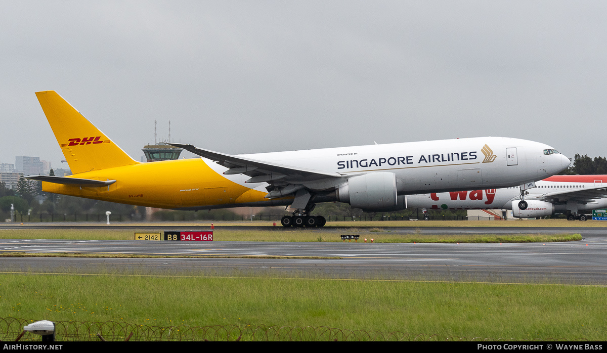 Aircraft Photo of 9V-DHB | Boeing 777-F | Singapore Airlines Cargo | AirHistory.net #762063