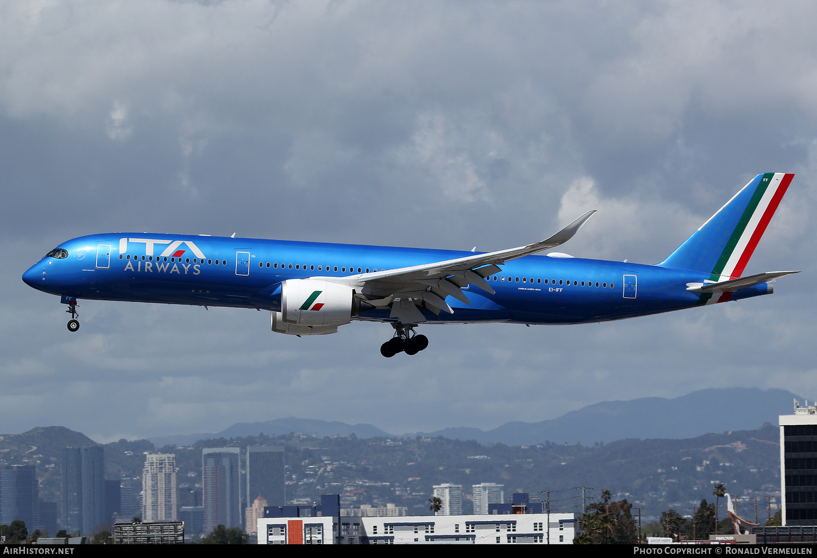 Aircraft Photo of EI-IFF | Airbus A350-941 | ITA Airways | AirHistory.net #762068