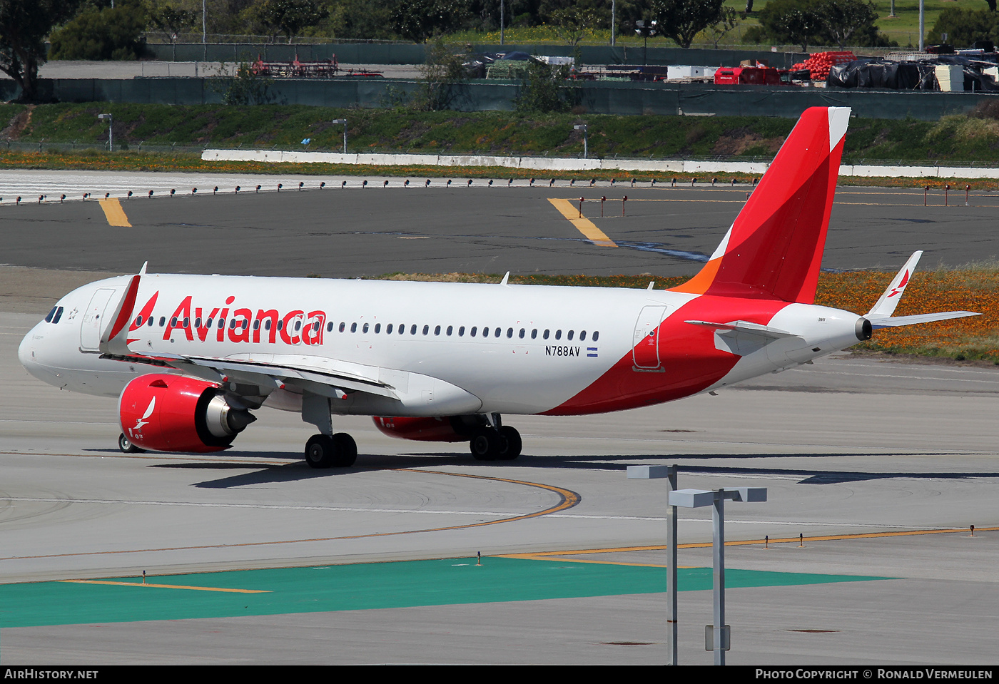 Aircraft Photo of N788AV | Airbus A320-251N | Avianca | AirHistory.net #762078