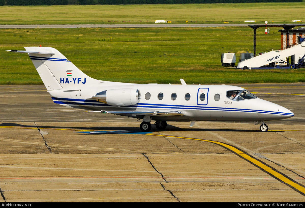 Aircraft Photo of HA-YFJ | Raytheon Beechjet 400A | AirHistory.net #762082