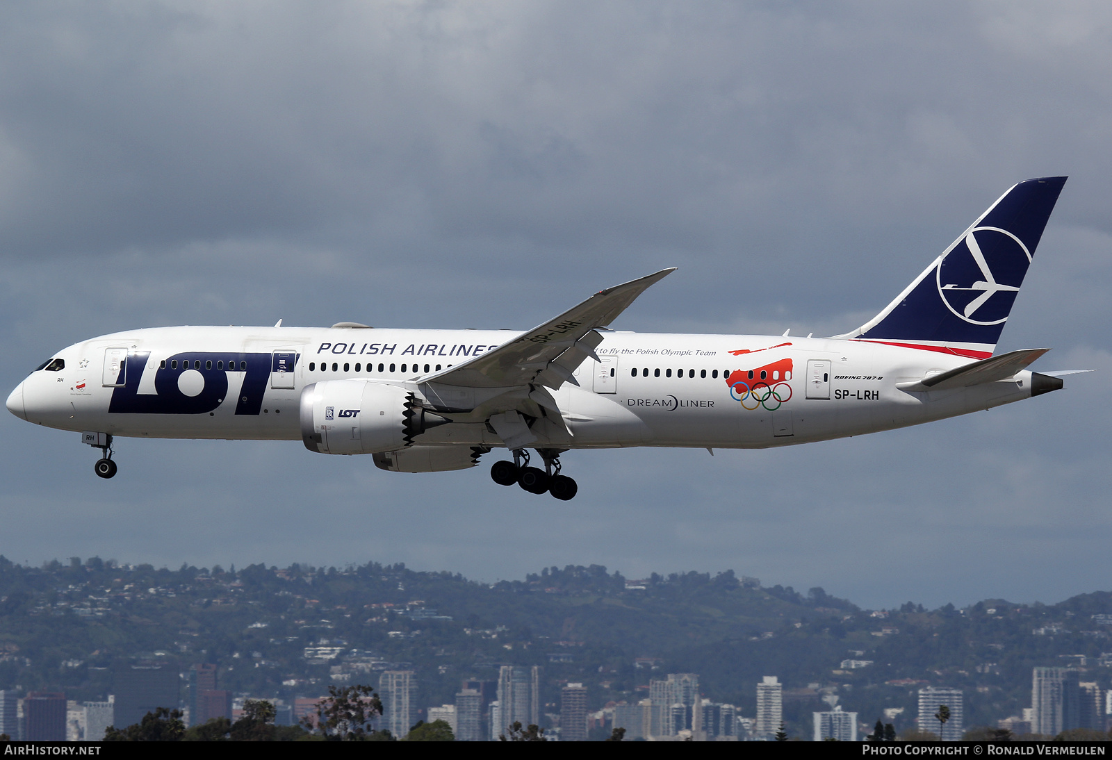 Aircraft Photo of SP-LRH | Boeing 787-8 Dreamliner | LOT Polish Airlines - Polskie Linie Lotnicze | AirHistory.net #762083