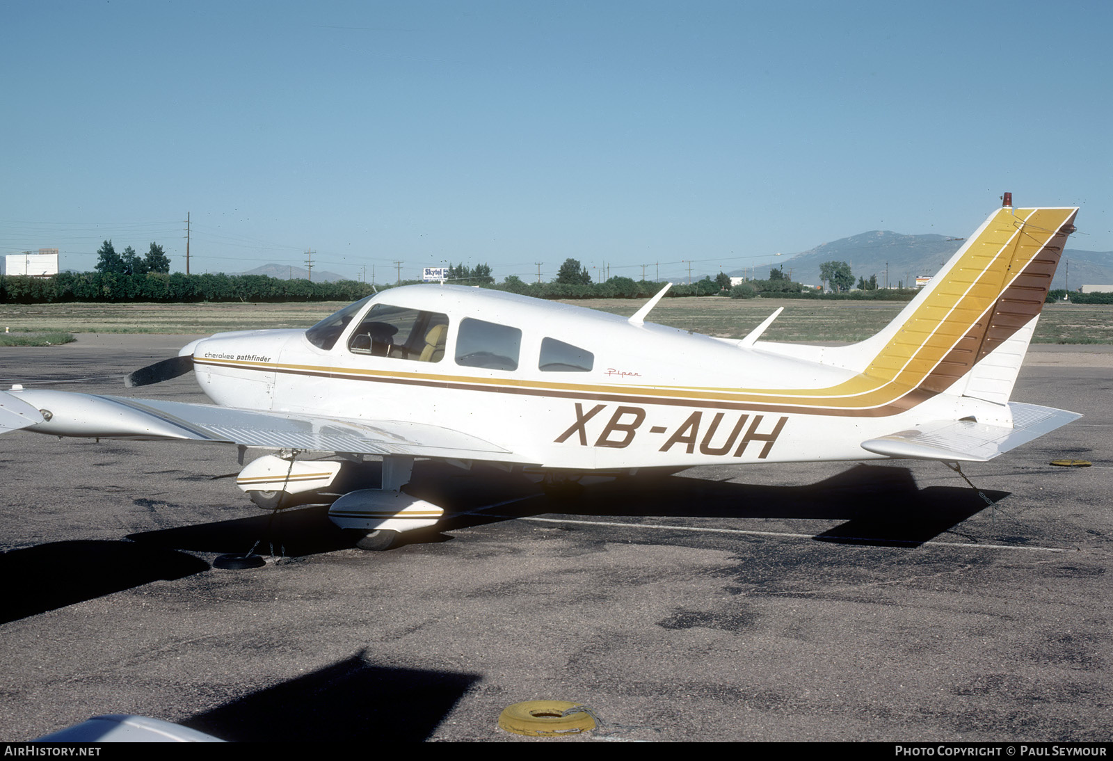 Aircraft Photo of XB-AUH | Piper PA-28-235 Cherokee Pathfinder | AirHistory.net #762088