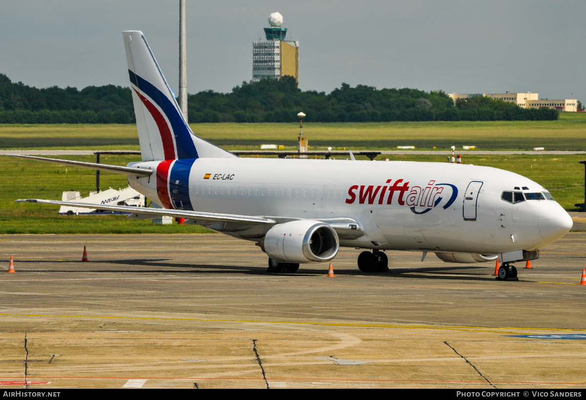 Aircraft Photo of EC-LAC | Boeing 737-3M8(SF) | Swiftair | AirHistory.net #762096