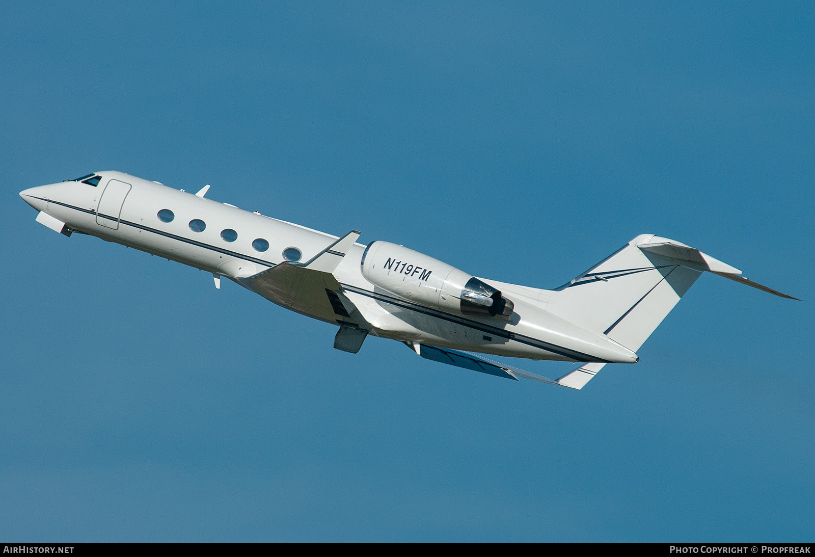 Aircraft Photo of N119FM | Gulfstream Aerospace G-IV Gulfstream IV-SP | AirHistory.net #762101