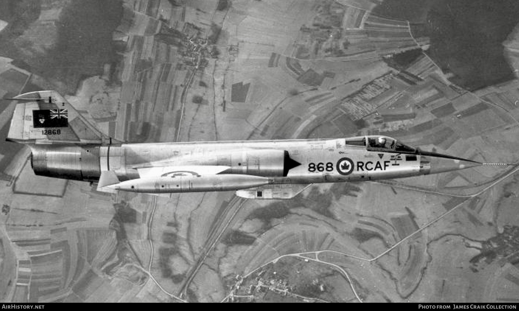 Aircraft Photo of 12868 | Canadair CF-104 Starfighter | Canada - Air Force | AirHistory.net #762132