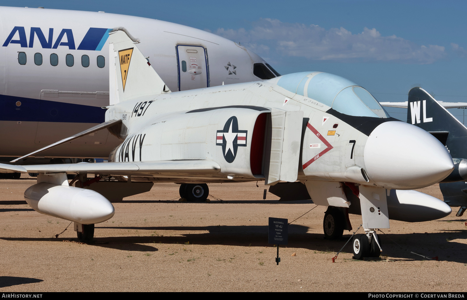 Aircraft Photo of 151497 / 1497 | McDonnell YF-4J Phantom II | USA - Navy | AirHistory.net #762138